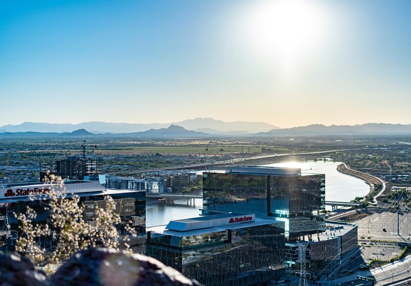 Running in Tempe, AZ